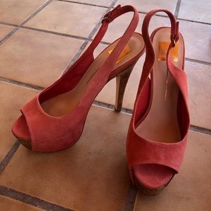 Dolce Vita slingback platform heel